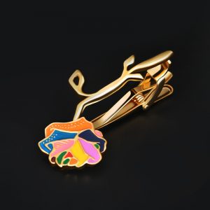 Eternal Rose - One-Of-A-Kind Real 24K Gold Pink Perfection deals Eternal Tie Clip